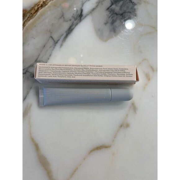 NEW Rhode Shea Butter Peptide Lip Plumping Treatment (Salted Caramel) .3 oz/10ml - Picture 8 of 13